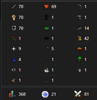70 Melees - Legacy